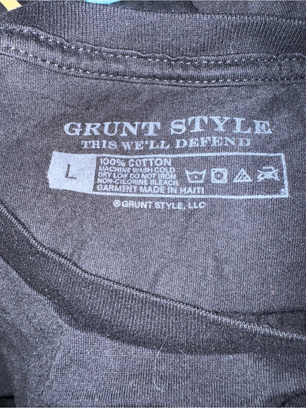 grunt style t-shirt size large - Picture 5 of 5